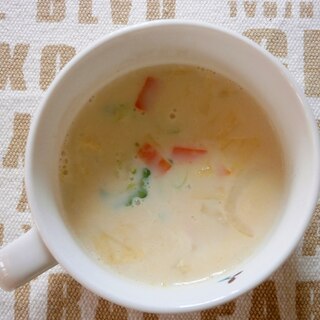 ゴーヤ豆乳スープ